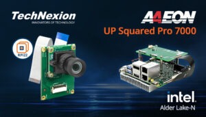 AAEON UP Squared Pro 7000 with MIPI CSI-2 camera