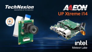 AAEON UP Xtreme i14 with MIPI CSI-2 camera
