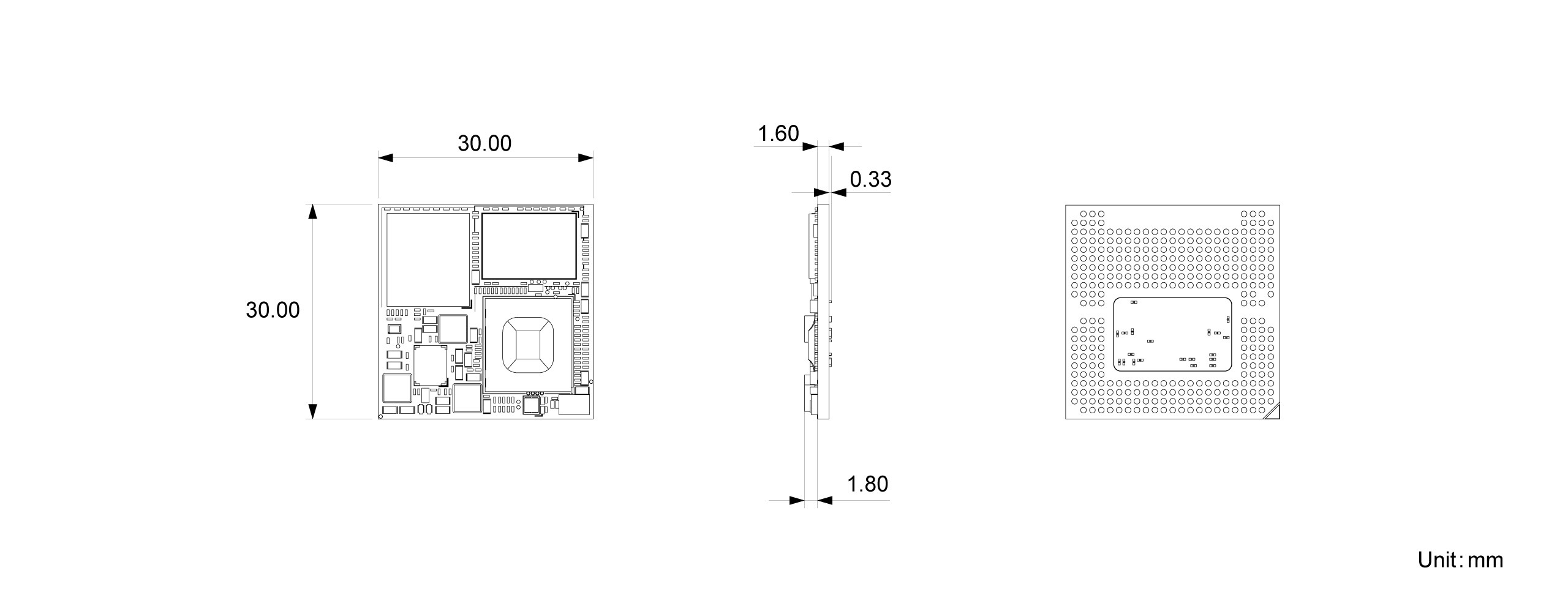 OSM-SL2610 Dimensions