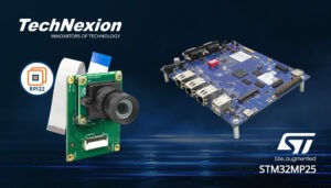 ST STM32MP25 with MIPI CSI-2 camera