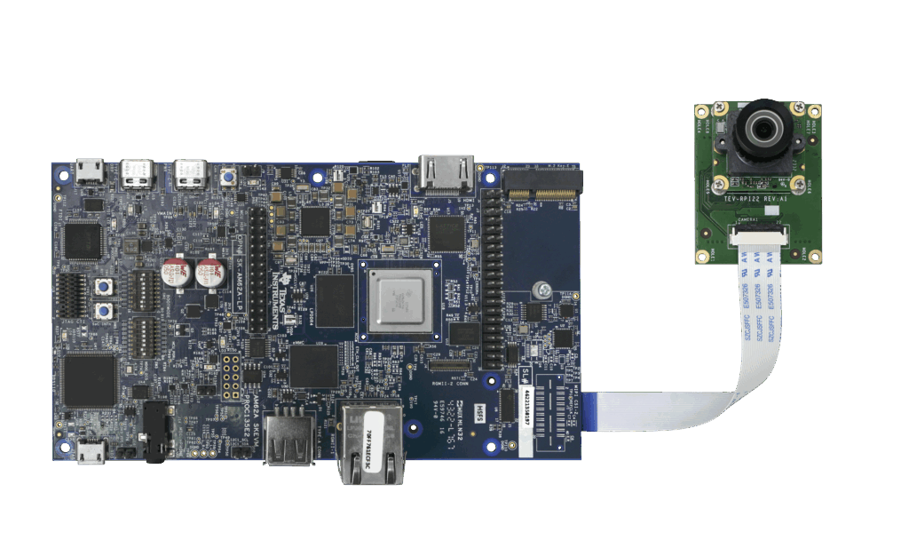 TI AM62A with MIPI CSI-2 camera
