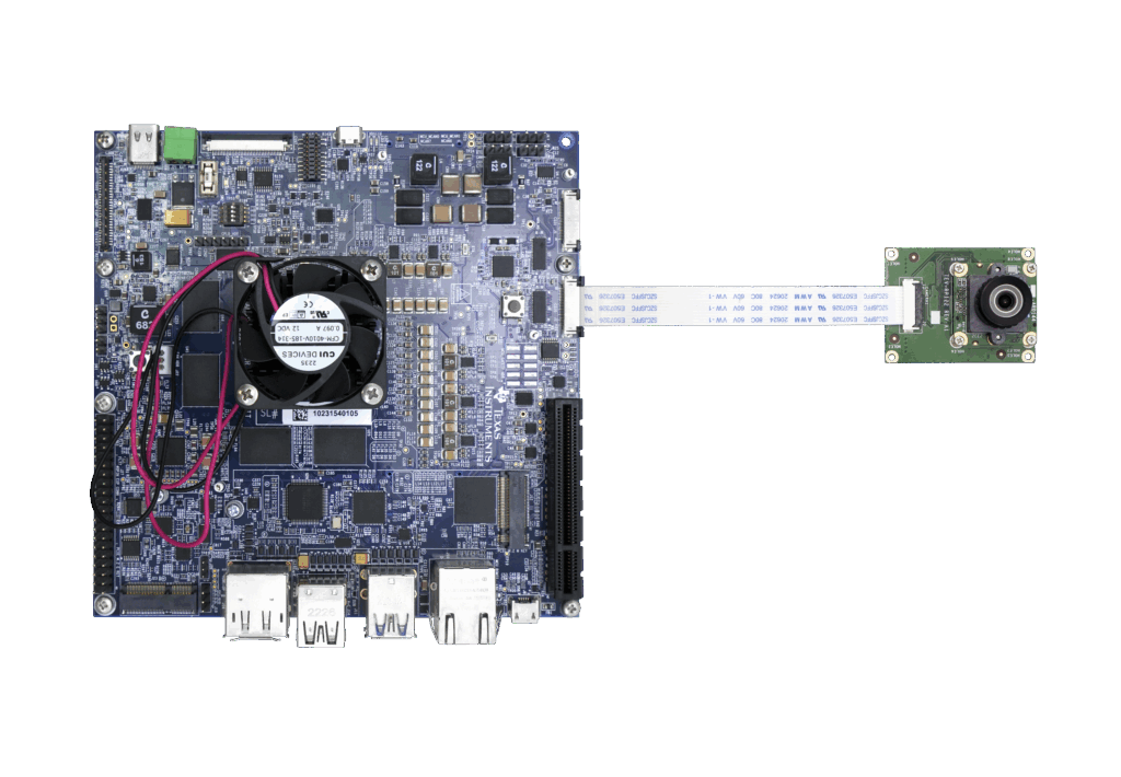 TI AM69 with MIPI CSI-2 camera